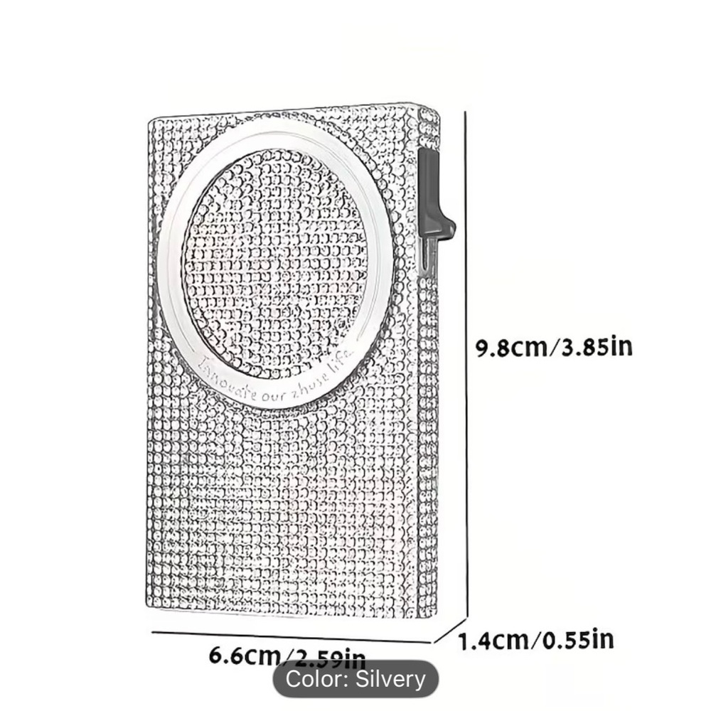Silver Anti-Theft Card Holder - Picture 3 of 6
